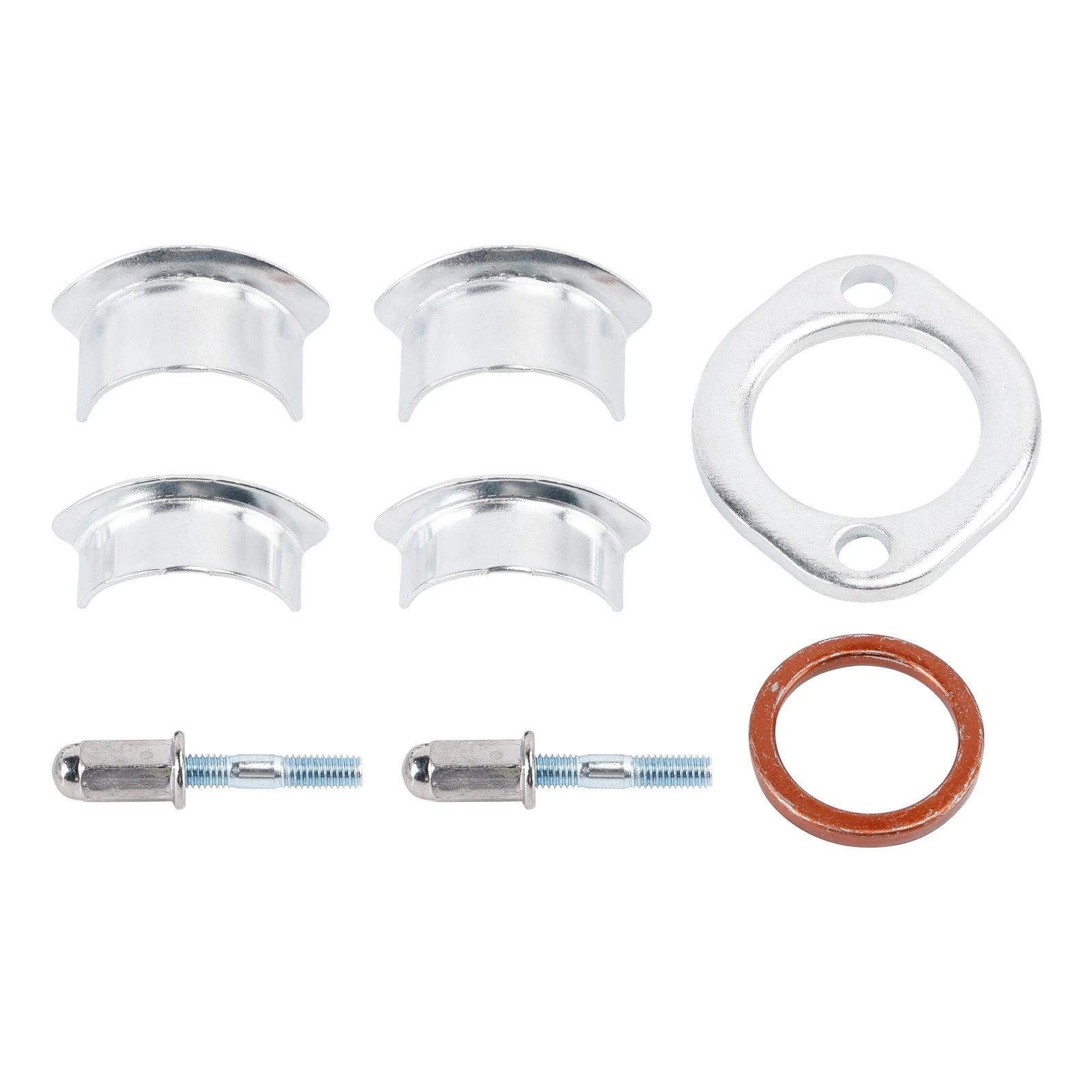Exhaust Collets Clamp Fastener Bolt Kit for Honda CG125 CB XL XL185 (1970–2023)