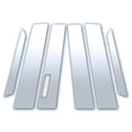 Pillar Post Covers for 2021-2025 Ford Maverick (Stainless Steel 6pc)