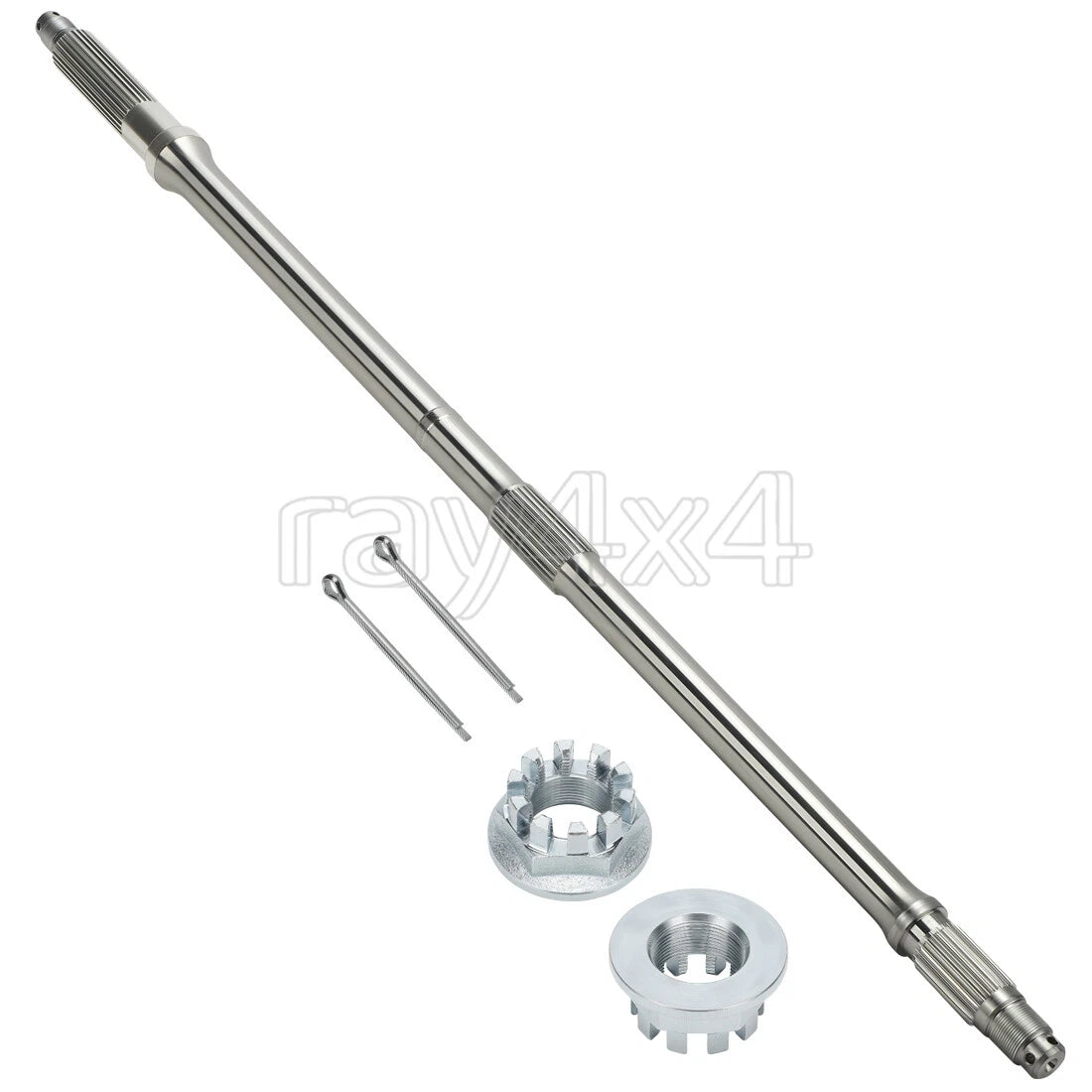 Rear Axle Shaft w/ Nut Pin for Honda TRX350TE TRX350TM Rancher 350 (2000–2006)