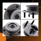 Front Complete Wheel Hub Kit for Dodge Ram 1500 RWD (2000–2001) BR930611