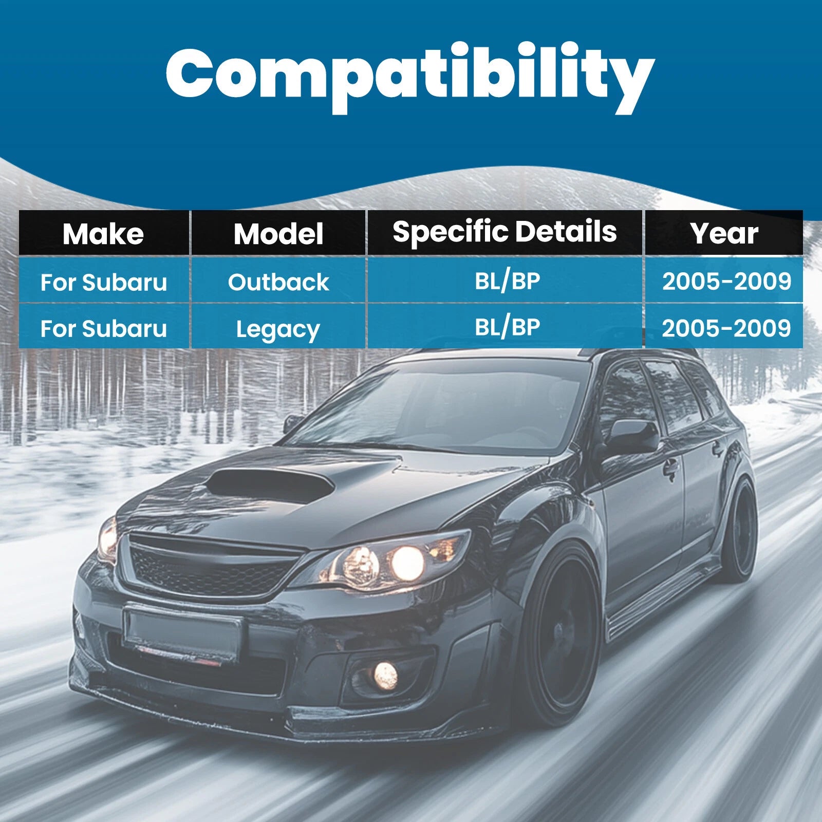 Front Lower Control Arms Assembly for Subaru Legacy, Outback (2005–2009)