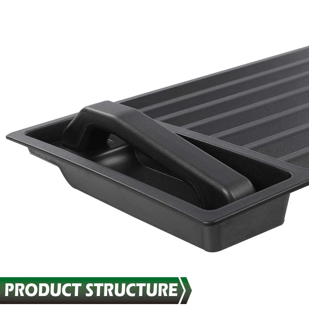 Front Hood Grille Vent Panel Cover for Hummer H2 (2003–2009) Black