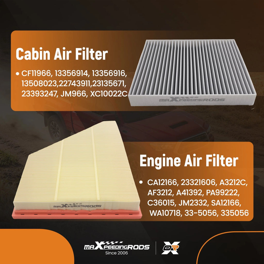 Air Filter Kit for GMC Terrain (2018-2024)