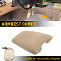 Leather Center Console Armrest Lid Cover for Lexus LS460 (2007–2016) Beige