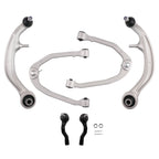 Front Upper Lower Control Arm & Tie Rod End for Nissan 350Z Infiniti G35 (2003–2009)
