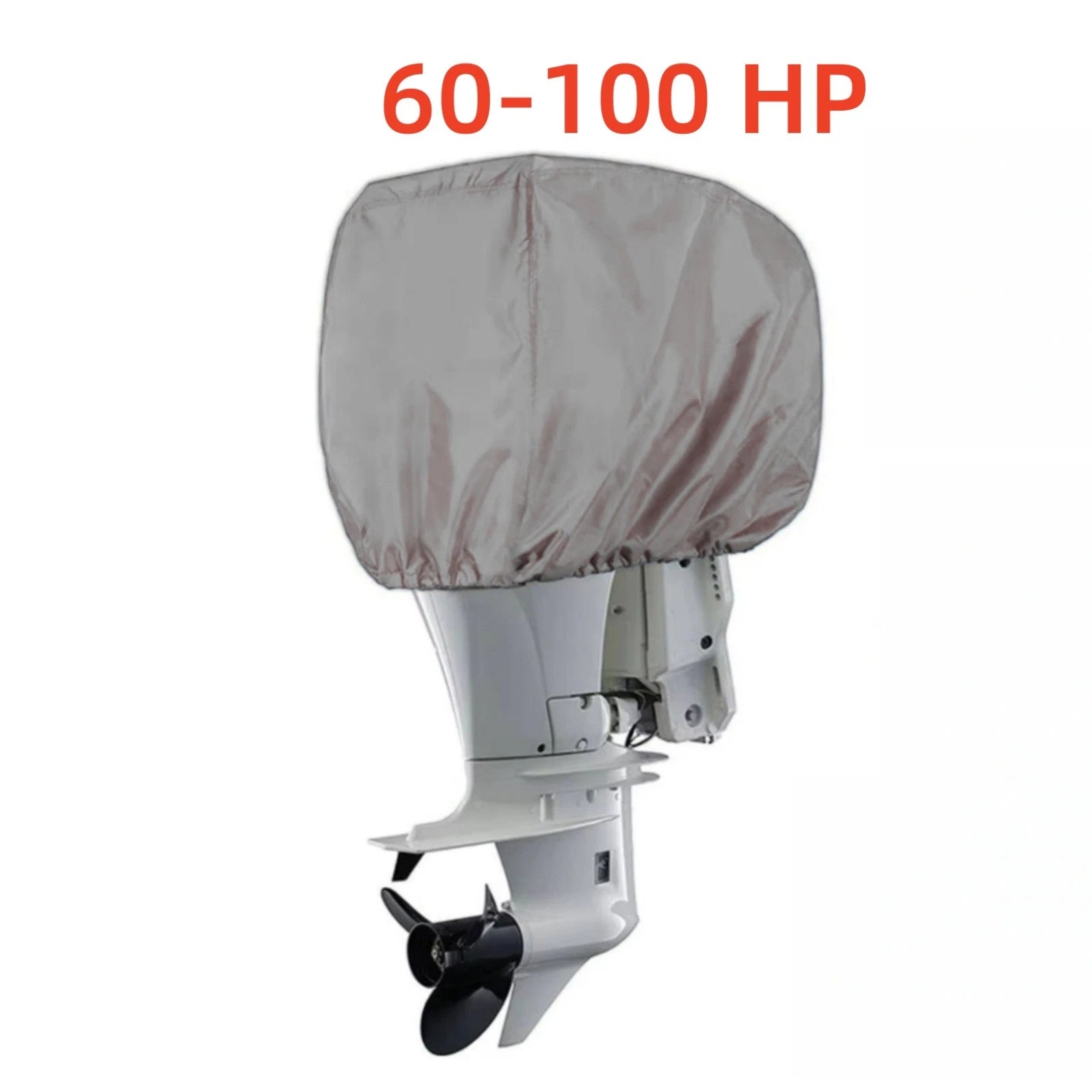 Heavy Duty Waterproof Boat Cover for Mercury 60-100 HP Outboard
