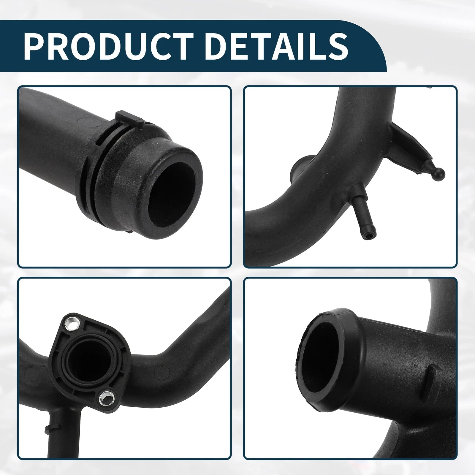 Engine Cooling Water Line for Audi A4 Avant (2005–2008) No. 06E121045F