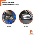 Chrome Outer Mirror Cover for Toyota Hilux Ute Vigo MK6 MK7 (2005-2014)