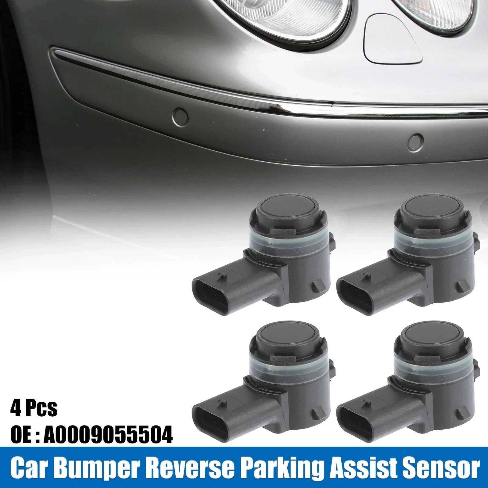 4 x Bumper Parking Reverse Assist Sensors for Mercedes-Benz