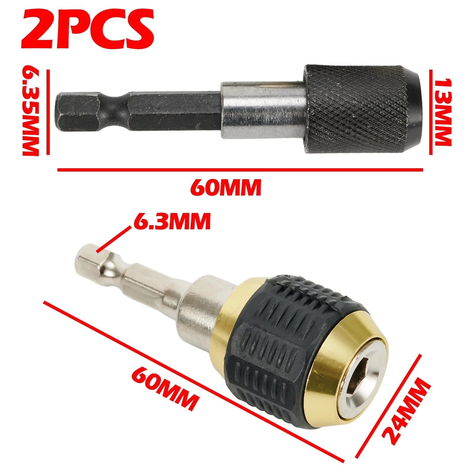 Drill Chuck Driver for Power Tools (Quick Change)