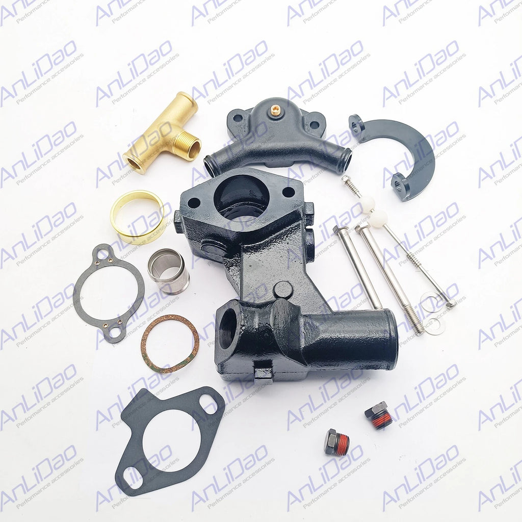 Thermostat Housing Kit for Mercruiser 7.4L 454-502 (90736A24, 16413A3, 16413A9)