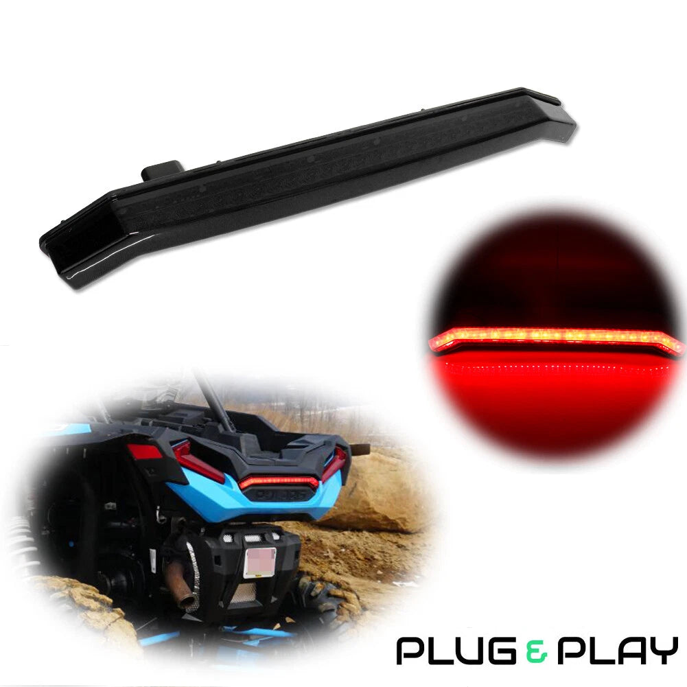 Smoke Lens Red LED Tail Brake Lamp for Polaris RZR XP 1000/Turbo