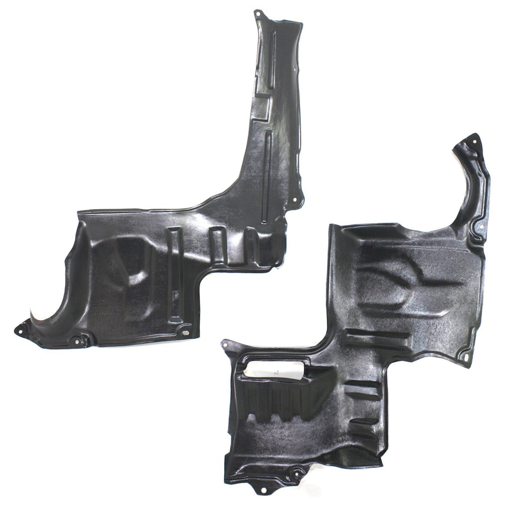 Set of 2 Engine Splash Shields for Mazda MPV (2002–2006) Front Left & Right