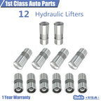 12PCS Hydraulic Valve Lifter Kit for Chevy Astro, Caprice, El Camino, GMC