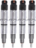 Set of 4 Fuel Injectors 0445120304 5272937 for Cummins ISLE8.9 (2003–2009)