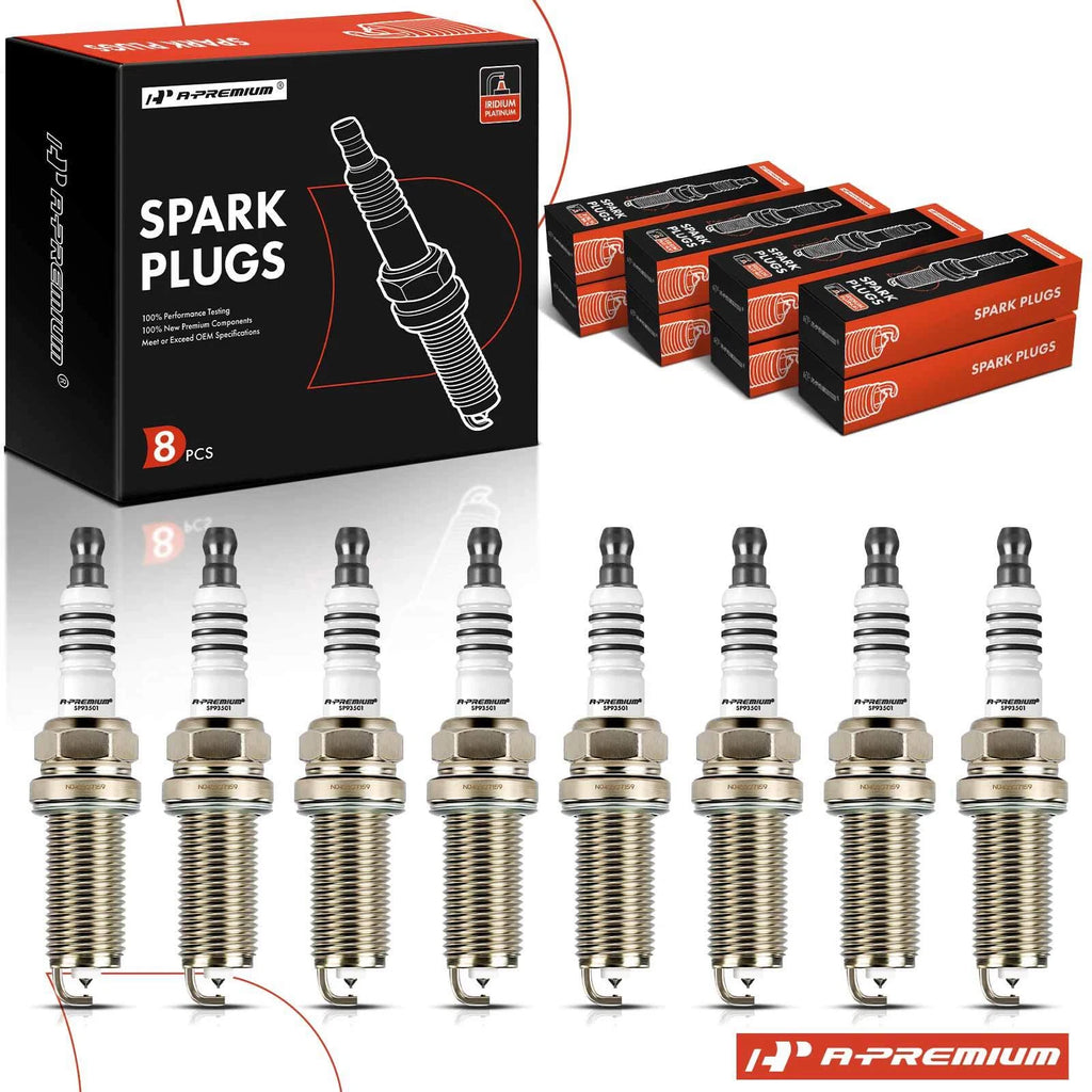 8x Iridium Platinum Spark Plugs for Nissan Armada (2017–2020)