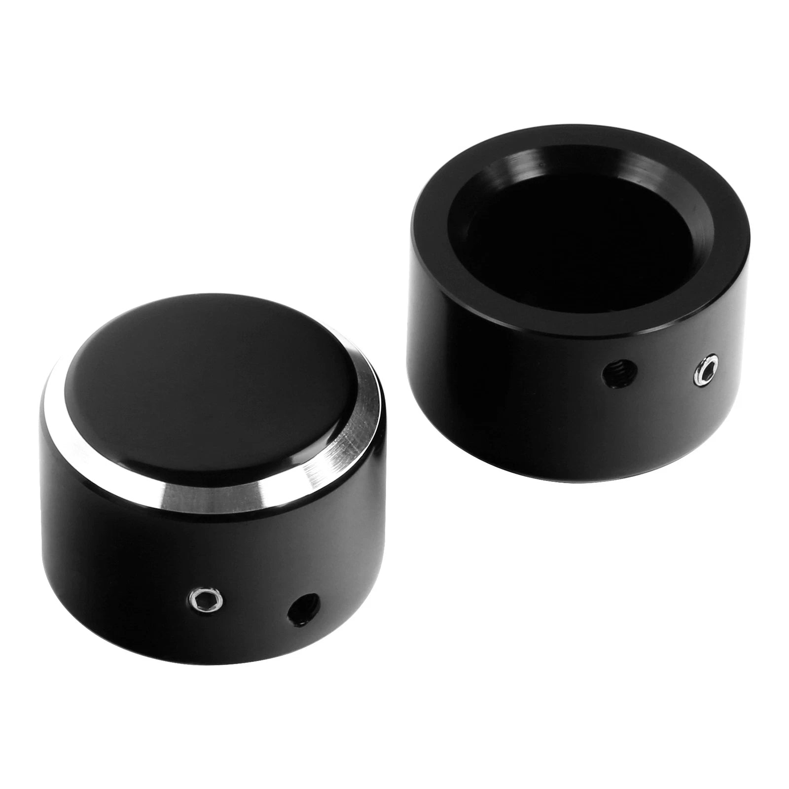 Front Axle Nut Covers Bolt Kit for Harley Touring Road Glide Sportster