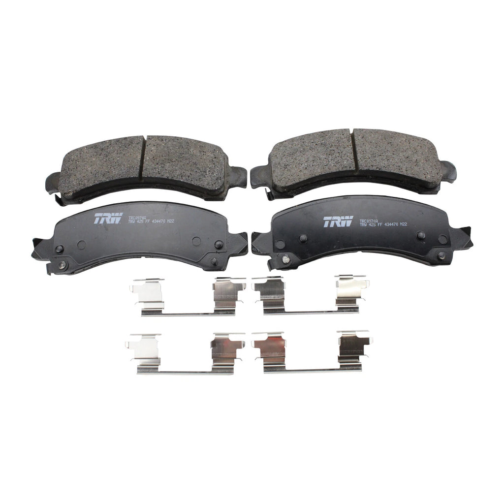 TRW Pro Rear Ceramic Brake Pad for Escalade, Express 1500, Tahoe, Savana 1500, Yukon (2002–2020)