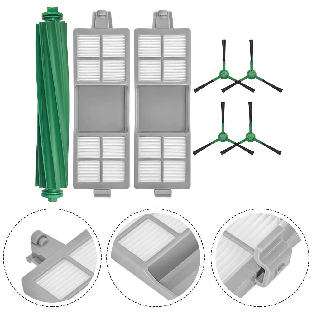 Main Brush, Side Brush, and Filter Replacement Kit for Roomba 205 (2015–2017)