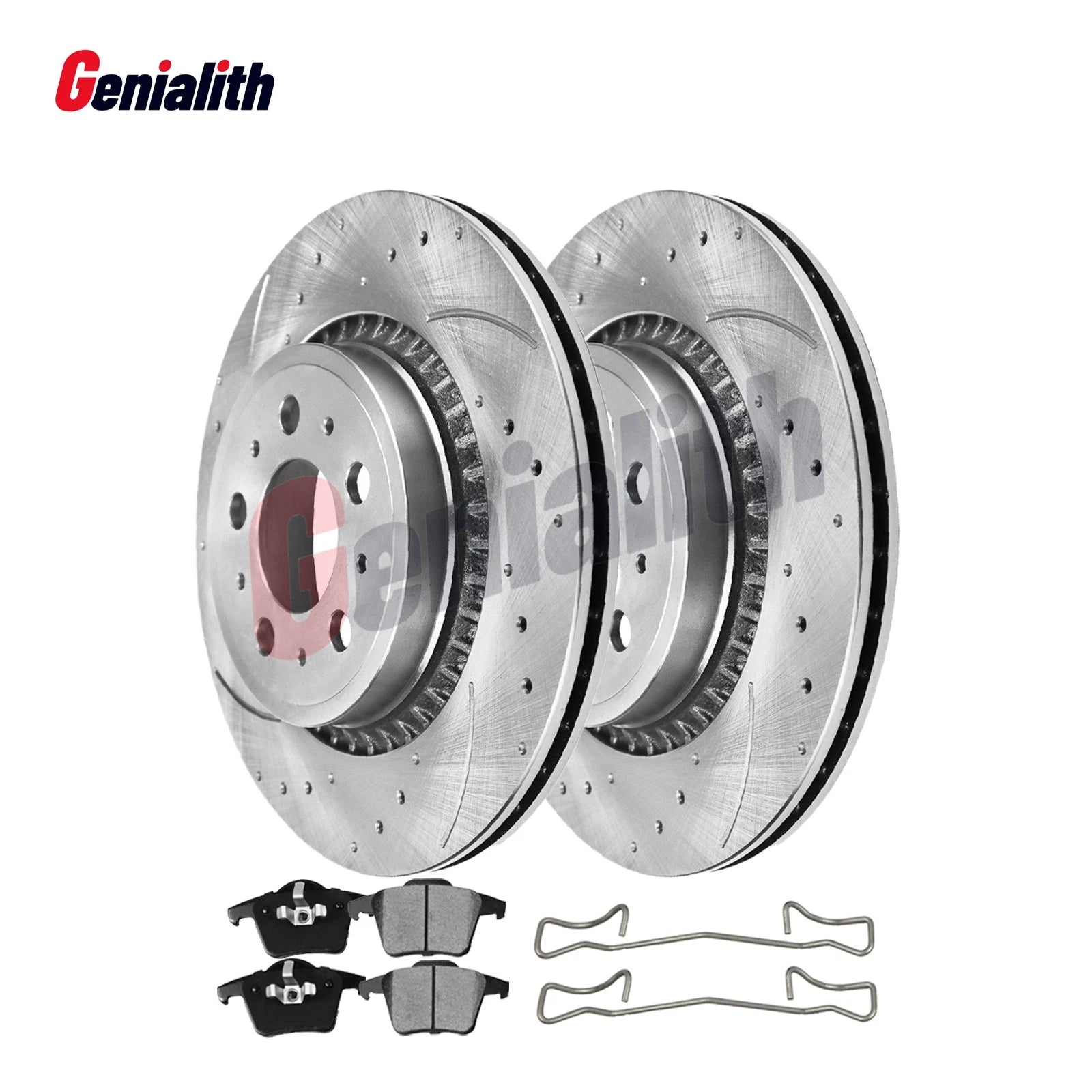 Rear Brake Rotors + Ceramic Pads for Volvo XC90 (2003–2014)