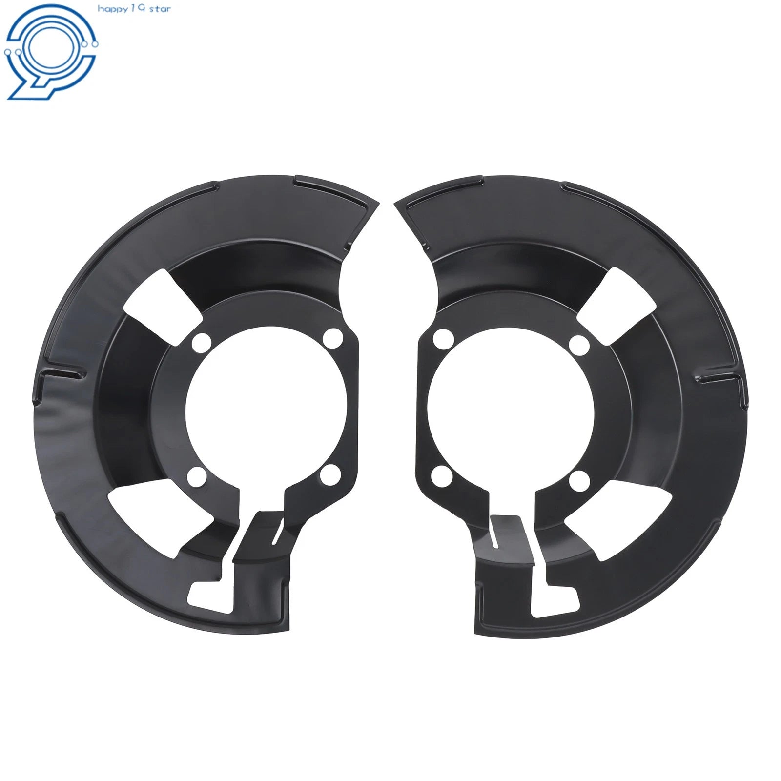 Set of 2 Brake Dust Shields for Dodge Ram 1500 2500 3500 