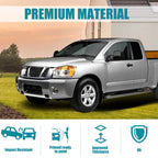Chrome Steel Front Bumper Face Bar for Nissan Titan (2004–2015)