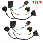 2 x Headlight Wiring Harness for Chevrolet Silverado 1500 HD (2007–2013)
