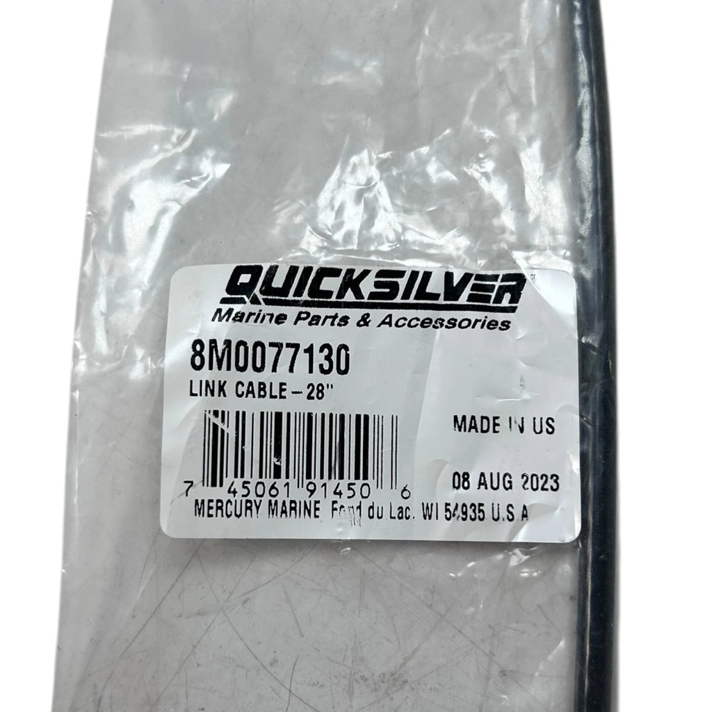 Fixed Joystick Link Cable Assembly for Mercury Quicksilver (OEM) 28'' 8M0077130