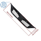 Front Bumper Grille for Impreza WRX STI (2011-2014) Charcoal & Gloss Black
