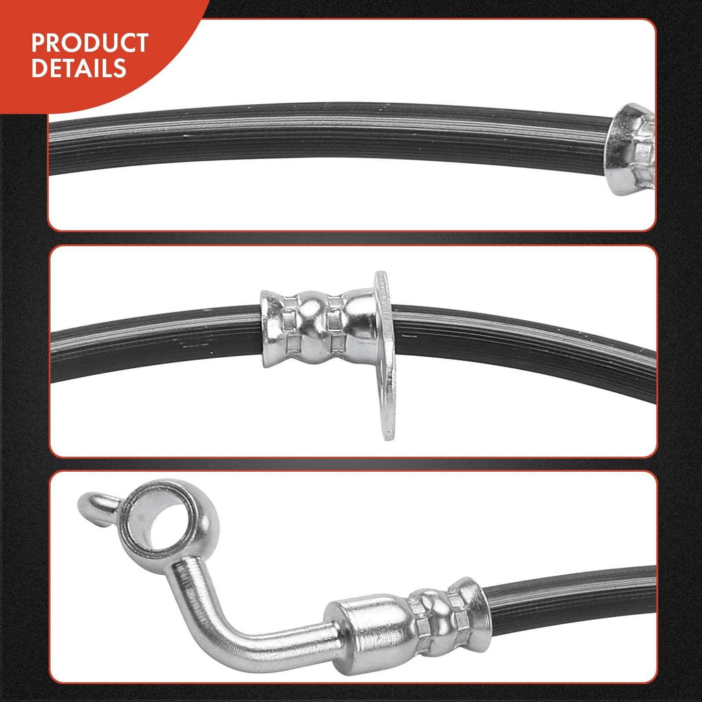 2X Rear Brake Hydraulic Hose for Subaru Tribeca (2008–2014)