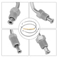 Set of 2 Brake Hose Lines 1910484 1910485 for Polaris Ranger TM 650 425 (2006–2010)