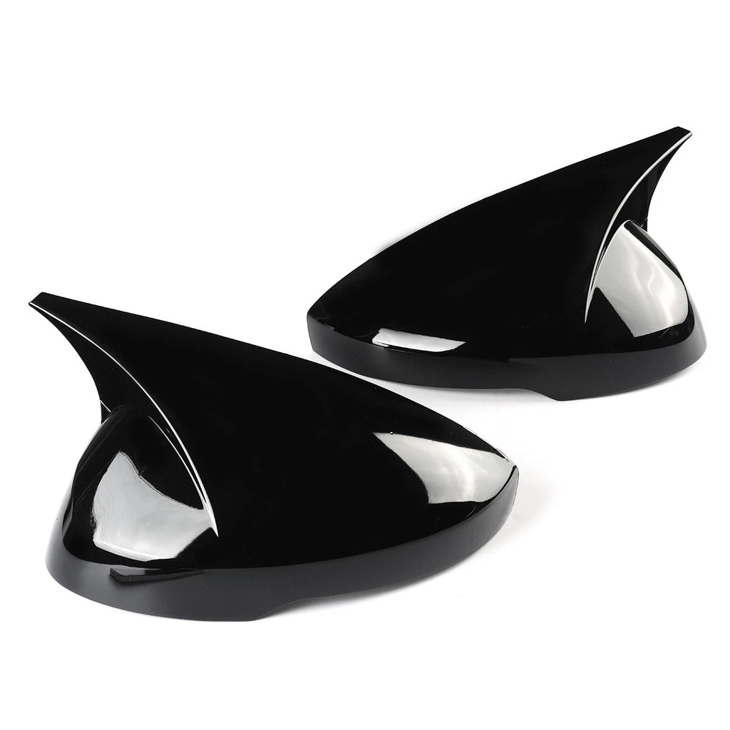 Glossy Black Rear View Side Mirrors Cap Cover with LED for Acura Integra (2023–2026)