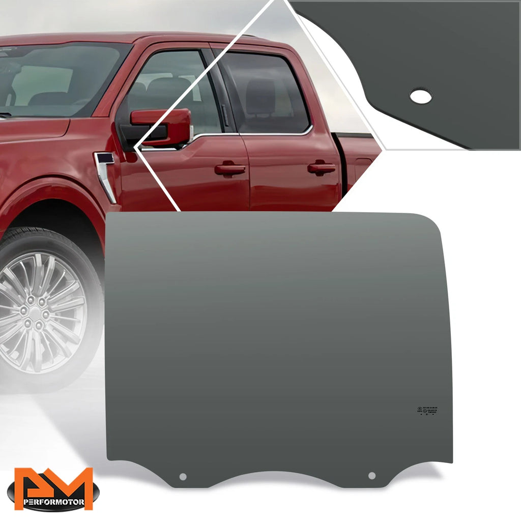 Rear Left Door Window Tempered Glass for Ford F150 F250-F450 SD (2015–2025)