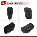 1 Pc Gear Shift Knob Cover for Subaru Forester (2006–2012) Gray Faux Leather