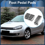 Set of 1 Automatic Footrest Pedals Cover for Volkswagen Golf (1997–2005) Silver Tone