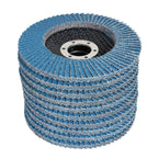 Set of 200 Flap Discs 4.5" 40 Grit for Sanding and Grinding