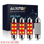 Set of 2 LED Interior Map Light Bulbs for Various Models (41MM)