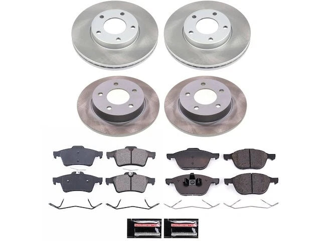 Brake Pad and Rotor Kit for Mazda 3 (2006–2013) DH518SP