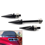 Black Windshield Spike Bolts for Harley Street Glide Electra Tri Glide (2014–2023)