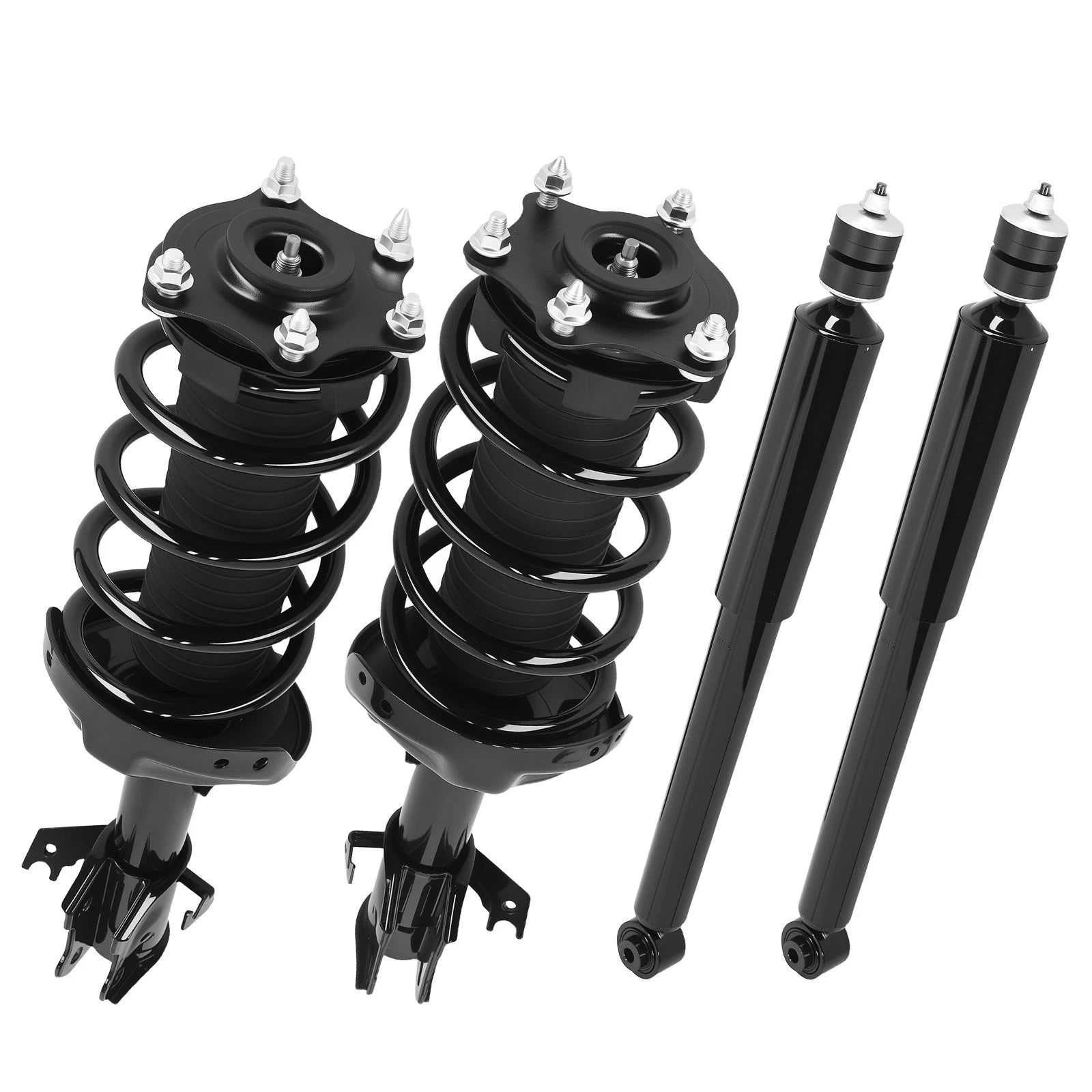 Set of 4 Complete Strut Coil Assembly & Rear Shock Absorber for Acura RDX (2007–2012)