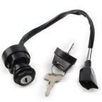 Ignition Key Switch for Kawasaki Brute Force KVF650D KVF750 Prairie KVF650B (2003–2023)