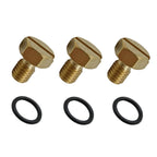 3X Drain Screws for Yamaha (6H3-14992-00-00, 663-14992-00-00)