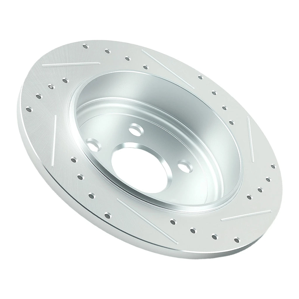 Brake Rotor Pair Rear for Jeep Grand Cherokee Dodge Durango (2011–2020)