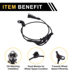 ABS Wheel Speed Sensor No. 895450K290 for Toyota Hilux (2010) 1Pc Right Rear