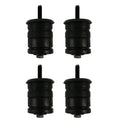 Set of 4 Body Mount Kit Upper Lower for Ford F-150 Expedition Lincoln Navigator (2007–2017)