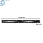 E Track Tie Down Rail Kit for Van Trailer (6', Set of 8)