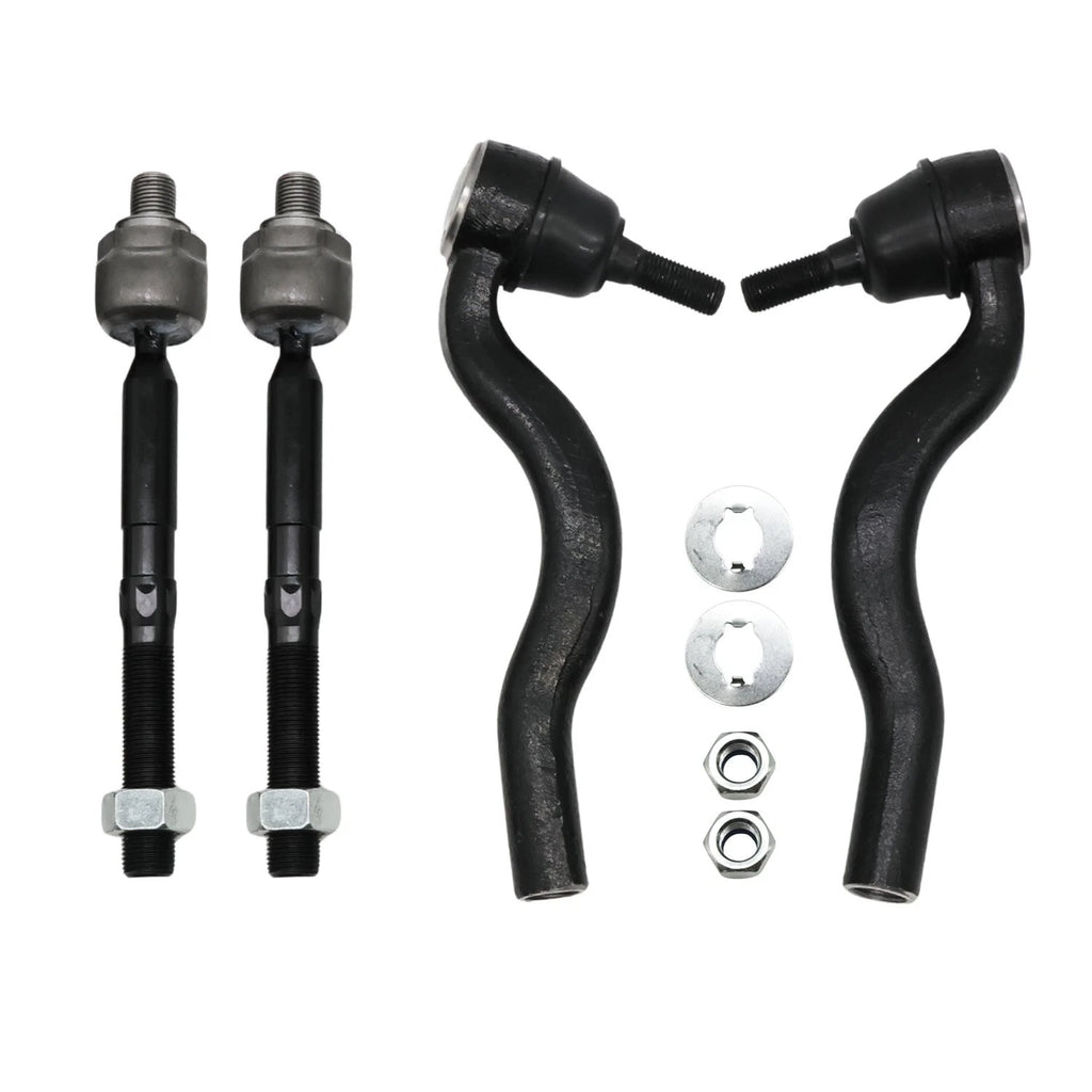 Set of 2 Front Inner Outer Tie Rods for Durango Grand Cherokee (2011–2015)