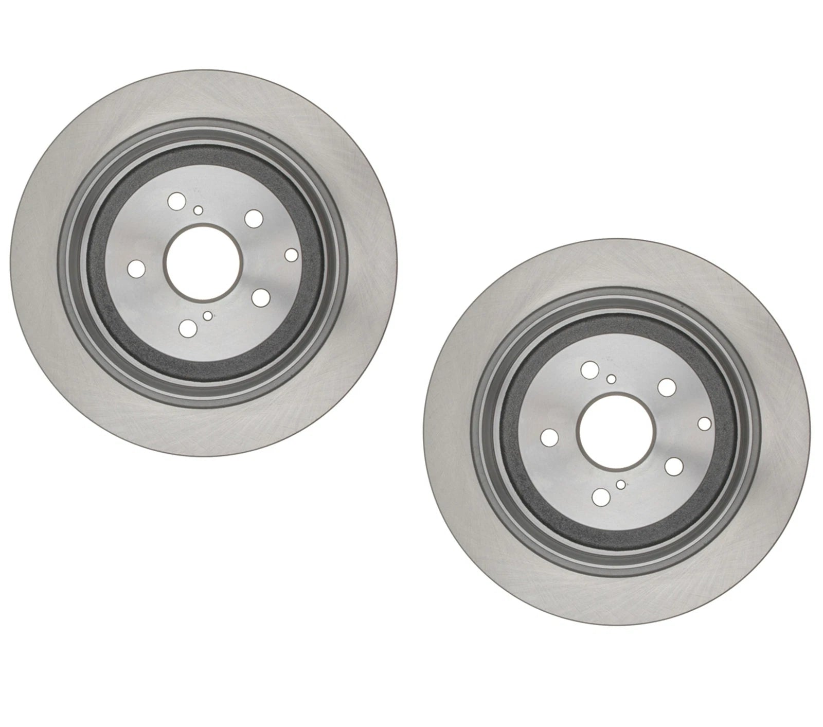 Set of 2 Solid Rear Disc Brake Rotors Dia 310 mm for Lexus Toyota