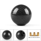 Carbon Fiber Round Ball Gear Shift Knob Universal