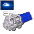T10 9X Bright Blue LED Interior Dome/Trunk Light Bulb for